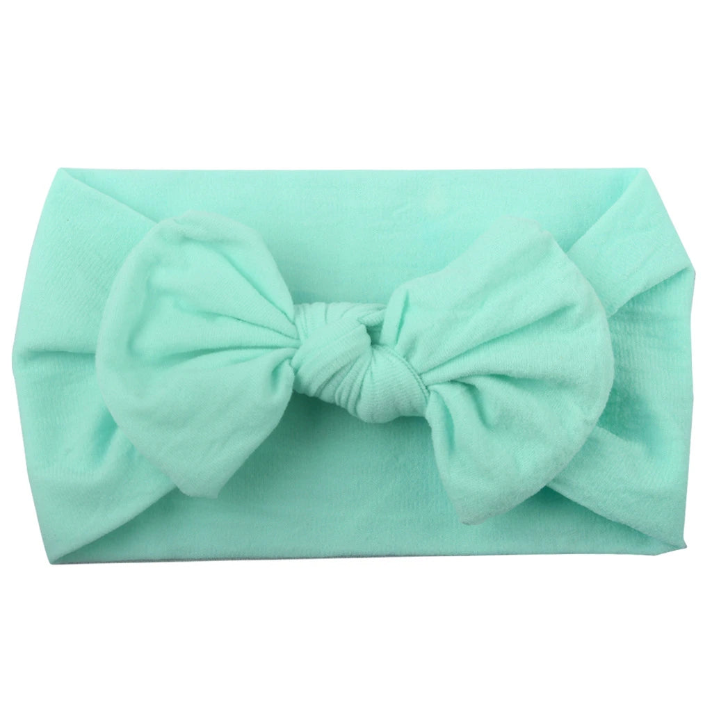 Baby Girl Headband Infant Hair Accessories Bows Newborn Headwear Elastic Gift Toddler Bandage Ribbon Soft Bowknot Photography
