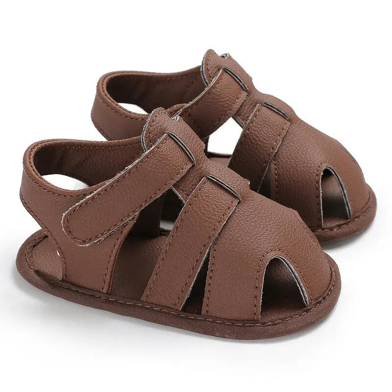 Baby First Walkers Baby 0-18 months Boy Girl Slippers Toddler Kids Leather Shoes