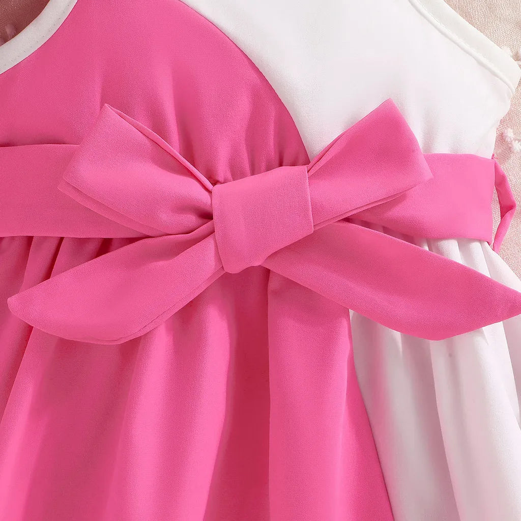 2Pcs/Set Long Sleeve Button Coat Suspenders Skirt Princess Dresses