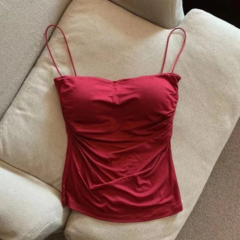 Women Halter Top Casual Tank Top