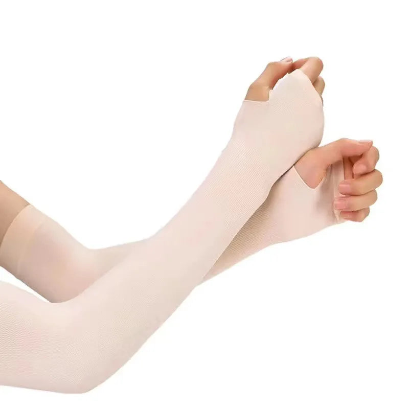 Cool Cycling Sleeve Sport Cooling Arm Sleeves Anti-sunburn Sunscreen Uv Sports Safety Fitness Body Building Entertainment