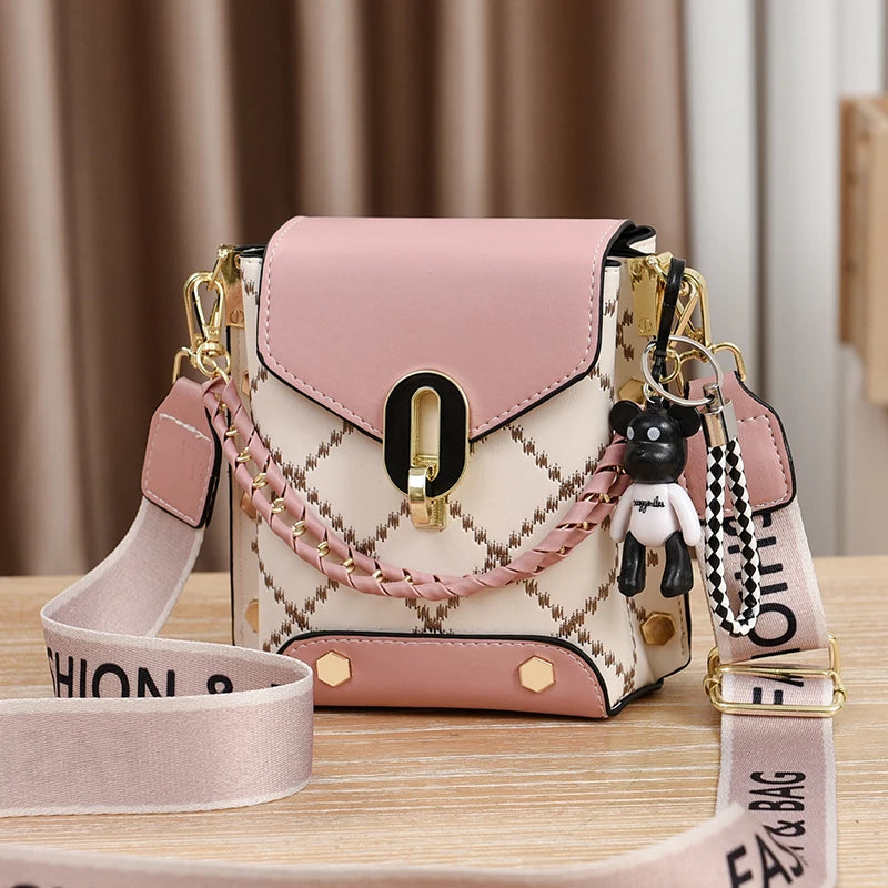 Mini Studded Decor Crossbody Bag,