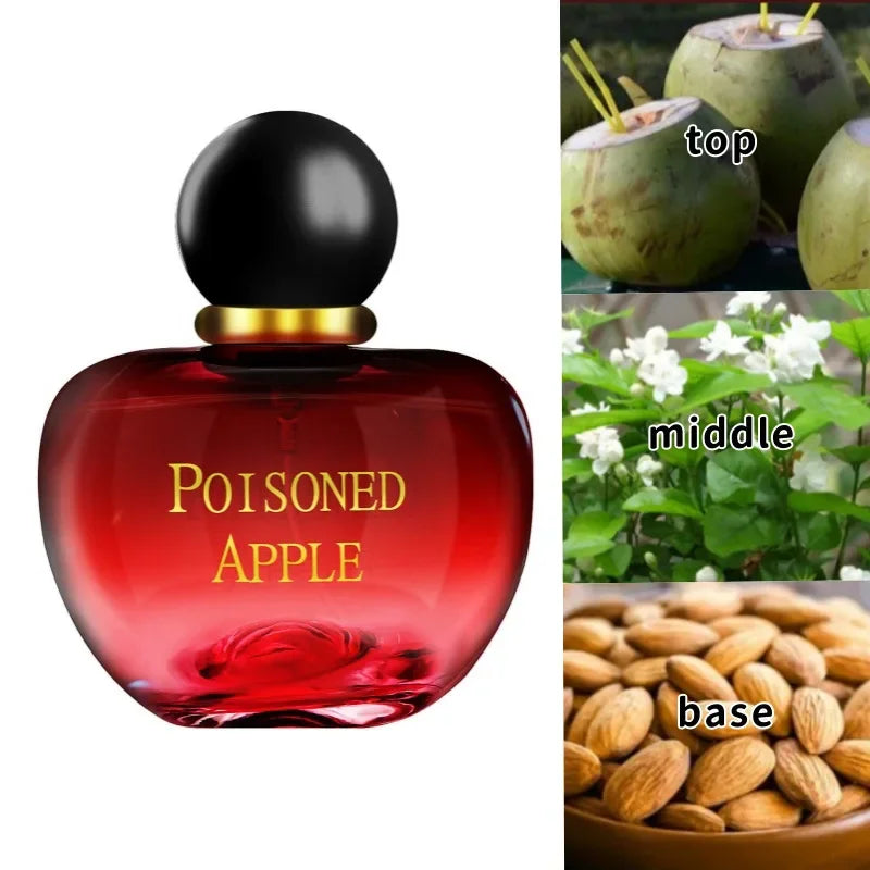Brand Woman Eau De Parfum Sexy Perfume Cologne Dating Profum Dating Fresh Rose Fruit Scent Perfumes Feminino Lasting Scent Gift
