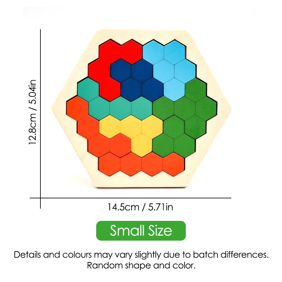 1pcs Wooden Puzzles Educational Toys For Children Kids Preschool