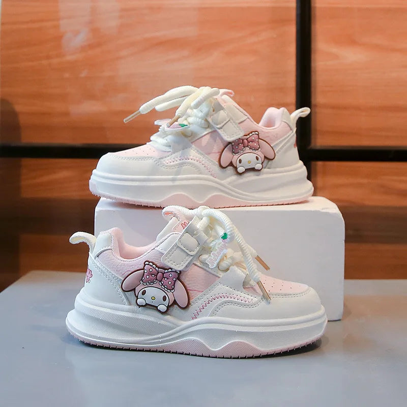 Children's Cute Melody Casual Board Shoes Girl's Cartoon Sneakers
