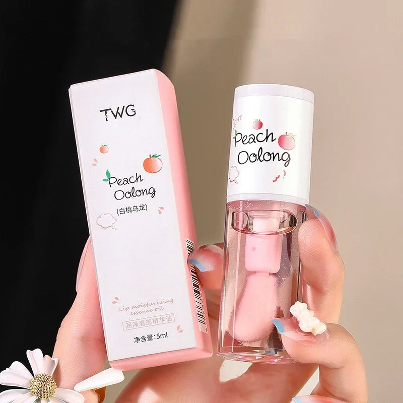 Moisturizing Balm Lip Gloss Labial Lips Moisturizer Jelly Lipstick Bright Oil Big Lip Brush Make Up Korean Beauty Cosmetics