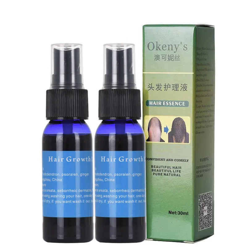 Ginger Hair Growth Essence Yuda Pilatory Stop Hair Loss Fast Hair Growth Products for Men and Woman Grow Restoration 30ml