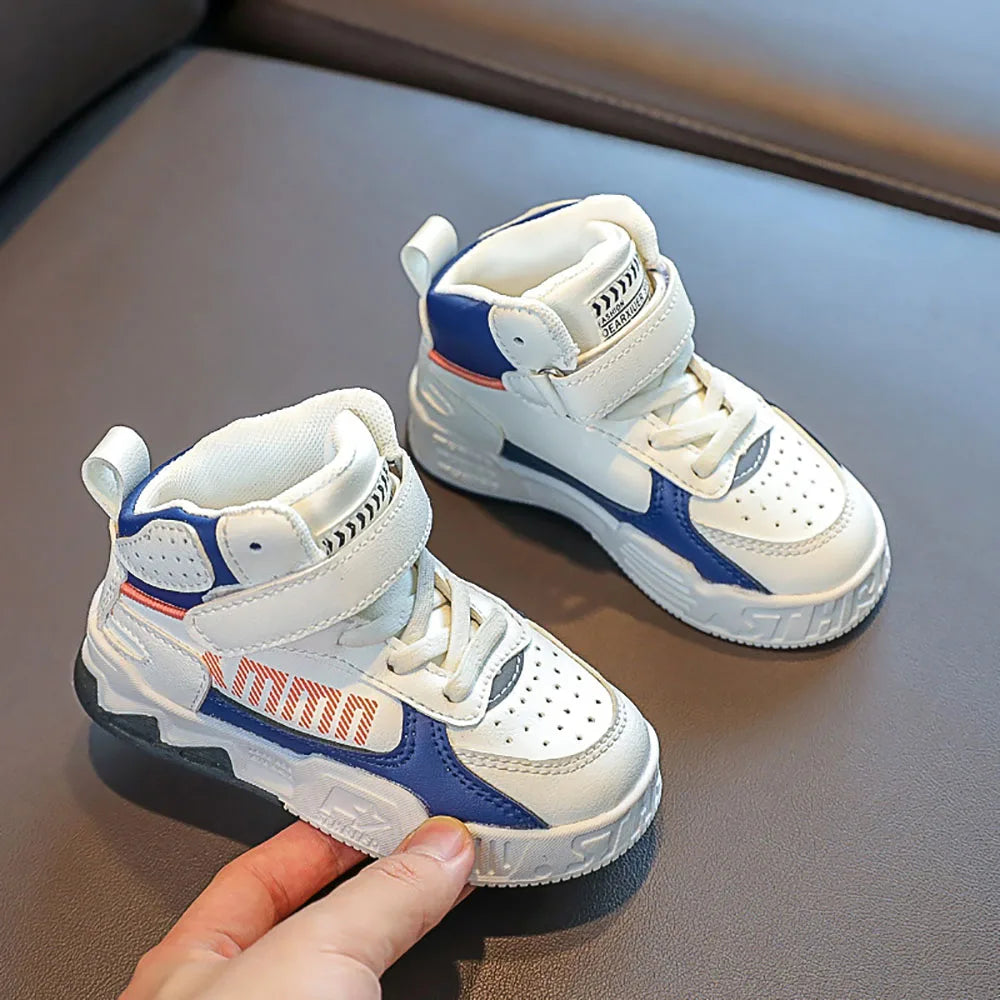 Fashion Sneakers For Kids Trend Soft-soled Anti-slippery Children's Sport Shoes Tennis Shoes