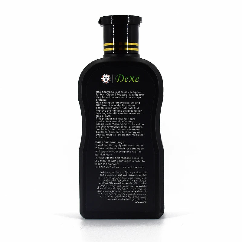 Dexe Professional hair growth Shampoo Anti-hair Loss Chinese Herbal Hair Growth Product Prevent Hair Treatment for Men & Women