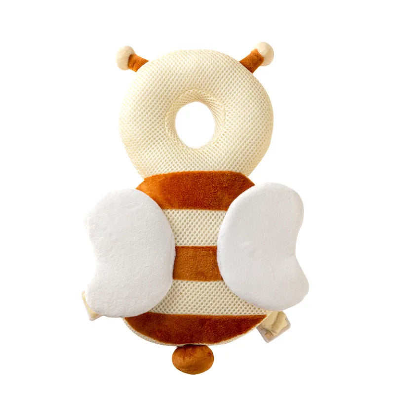 1-3Toddler Baby Head Protector Breathable Tencel Back Protector Cushion Back Prevent Injured Cartoon Security Pillows