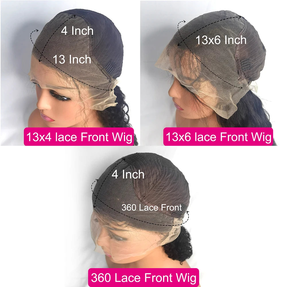 Bone Straight Hd Lace Front Wigs Human Hair Wig 13x4