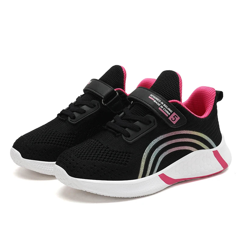 Girls Sneakers Toddler Little Kids Tennis School Walking Shoes
