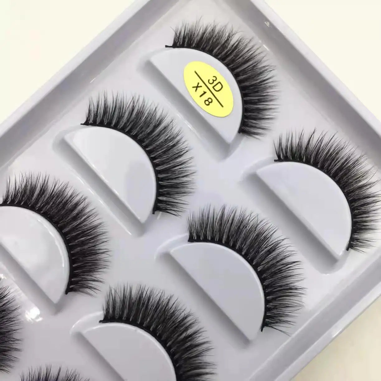 5 pairs makeup eyelashes soft fluffy lashes false eyelashes dramatic 3d mink lashes lash extension make up cilio faux cils H13