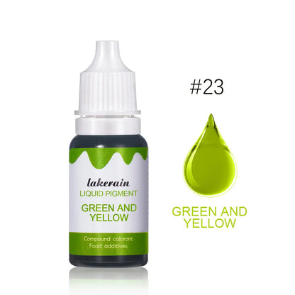 10ml Lip Gloss Liquid Pigment Flavor Essence Oil Drop for Clear Lip Gloss Base Gel Lip Glaze Odorless Moisturizing Lipgloss Base