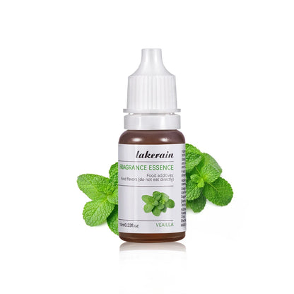 10ml Lip Gloss Liquid Pigment Flavor Essence Oil Drop for Clear Lip Gloss Base Gel Lip Glaze Odorless Moisturizing Lipgloss Base