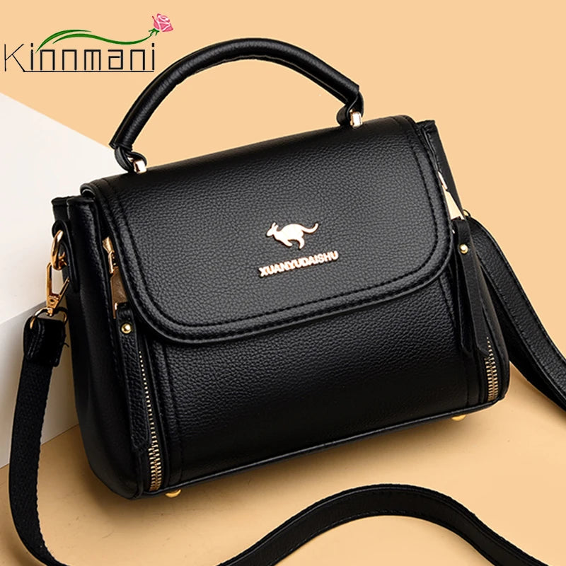 Fashion Leather Designer Crossbody Shoulder Bags For Women 2025