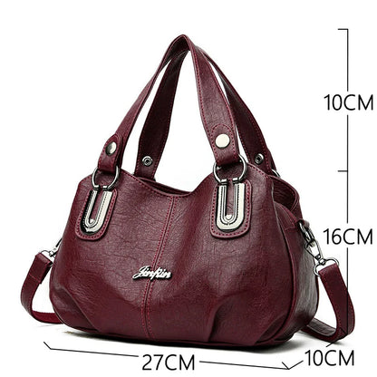 New Brand Soft Leather Luxury Handbag