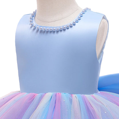1st Year Birthday Dress Summer Newborn Baby Girls Dress For Baby Lace Dot Princess Dresse