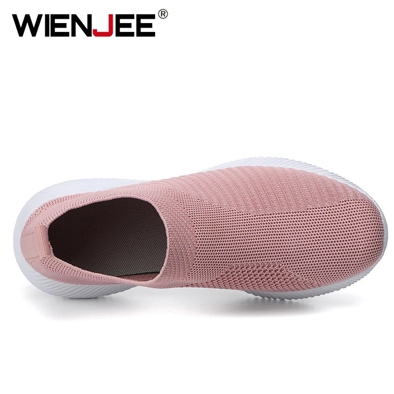 Women Sneakers Slip On Flats Shoes