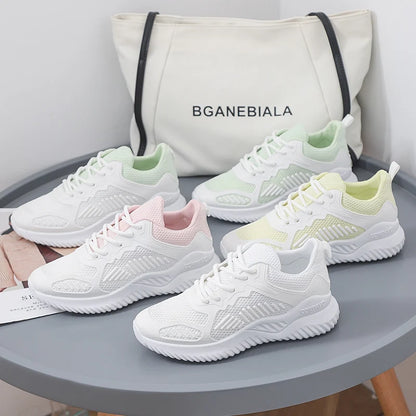 Women sneaker casual shoes white shoes