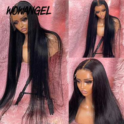 HD Lace Front Wig Pre Plucked Straight Wigs 13x6 Human Hair Wig