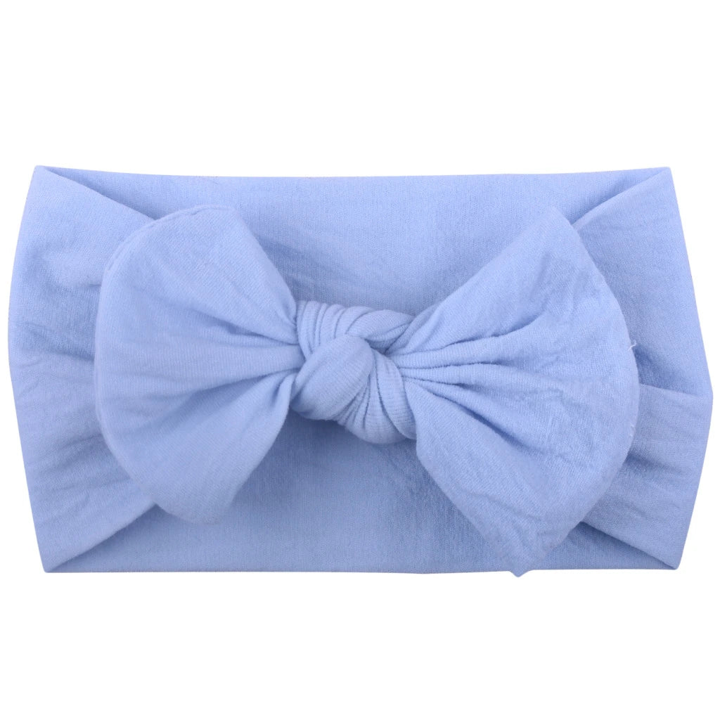Baby Girl Headband Infant Hair Accessories Bows Newborn Headwear Elastic Gift Toddler Bandage Ribbon Soft Bowknot Photography