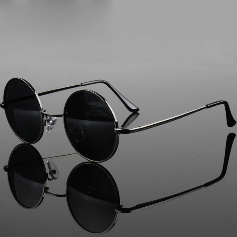 Retro Vintage Round Polarized Sunglasses