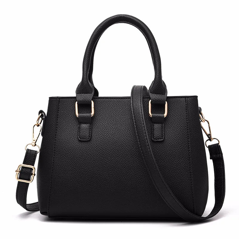 Leather Handbags Bags for Women Sac a Main Ladies hair ball Hand Bag
