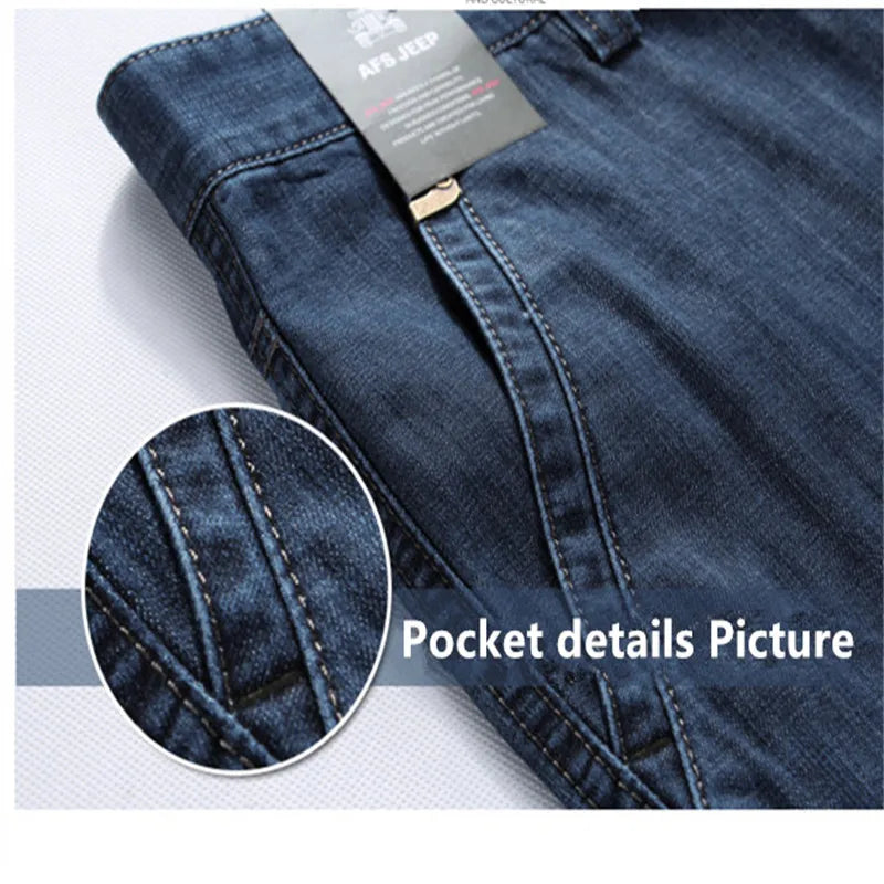 Cargo Jeans Men Big Size 29-40 42 44  Casual Multi-pocket Jeans Male Clothes  2025