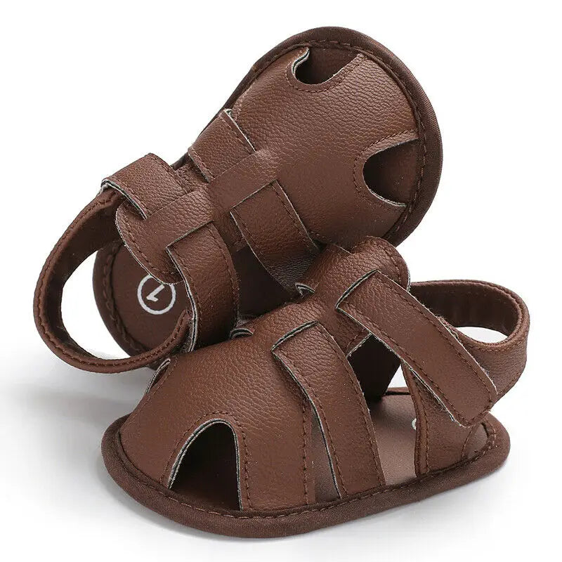 Baby First Walkers Baby 0-18 months Boy Girl Slippers Toddler Kids Leather Shoes