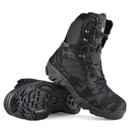 Camouflage Men Boots Work Safty Shoes Men Desert Tactical Military Boots