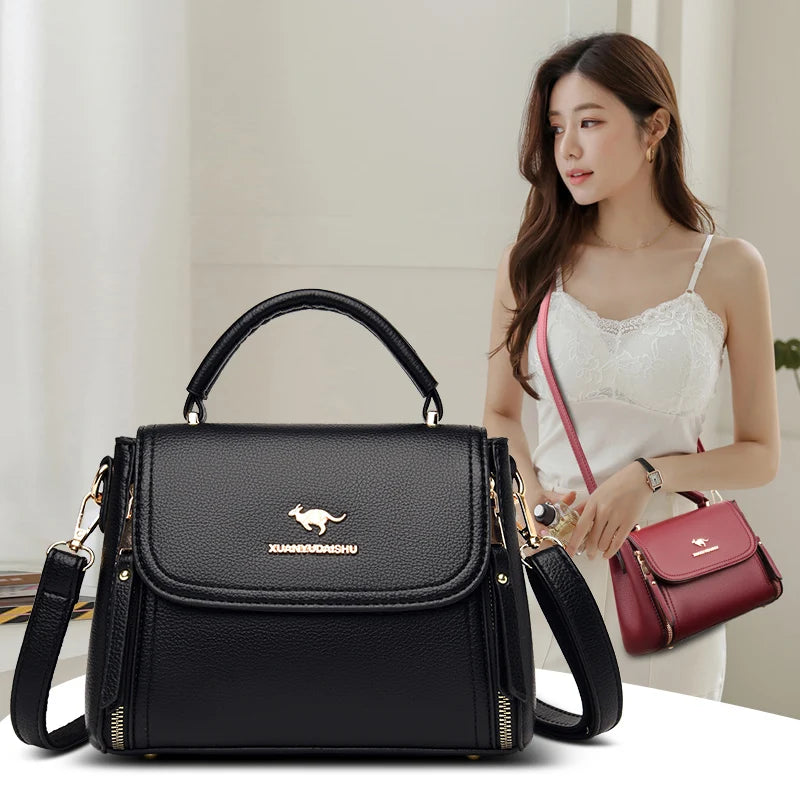 Fashion Leather Designer Crossbody Shoulder Bags For Women 2025