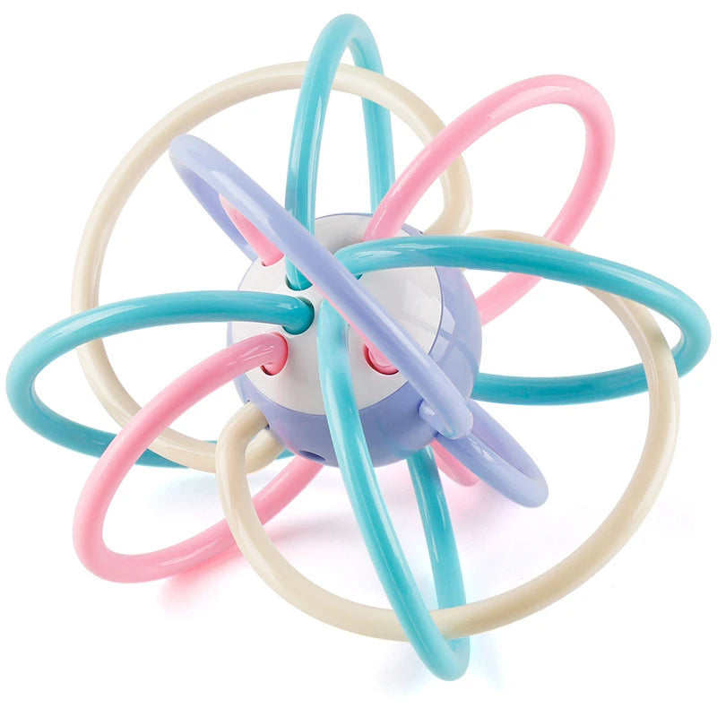 Rattle Teether Toys For Babies Development Baby Games Sensory Toys Baby Teether For Newborns Baby Rattles Toys 0 12 Months