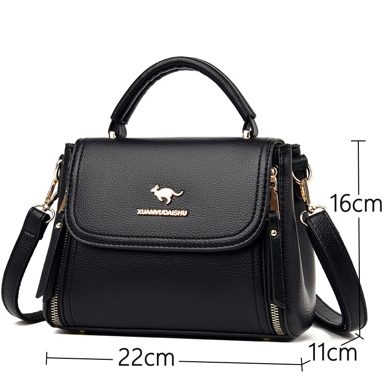 Fashion Leather Designer Crossbody Shoulder Bags For Women 2025