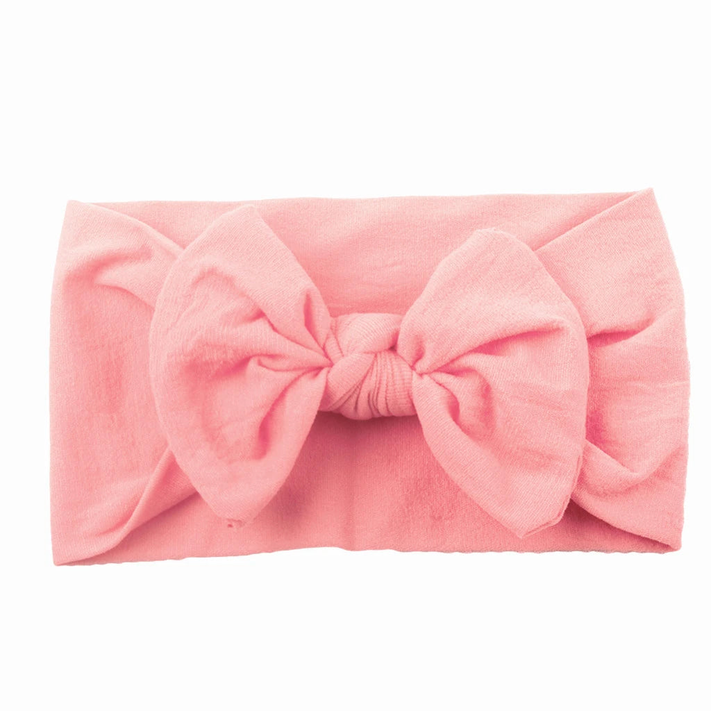 Baby Girl Headband Infant Hair Accessories Bows Newborn Headwear Elastic Gift Toddler Bandage Ribbon Soft Bowknot Photography