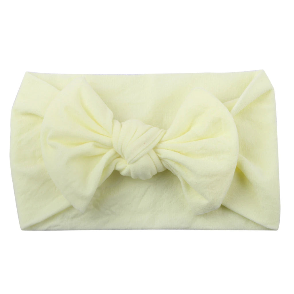 Baby Girl Headband Infant Hair Accessories Bows Newborn Headwear Elastic Gift Toddler Bandage Ribbon Soft Bowknot Photography
