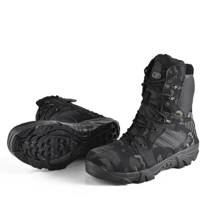 Camouflage Men Boots Work Safty Shoes Men Desert Tactical Military Boots