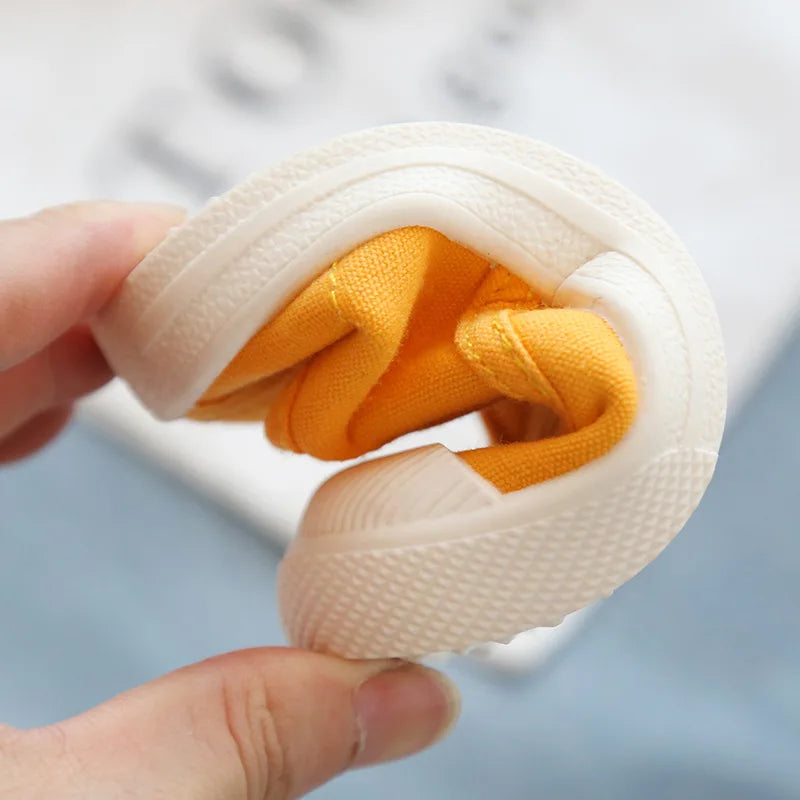 Candy Color Children's Casual Canvas Sneakers Soft