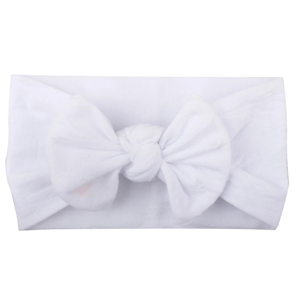 Baby Girl Headband Infant Hair Accessories Bows Newborn Headwear Elastic Gift Toddler Bandage Ribbon Soft Bowknot Photography