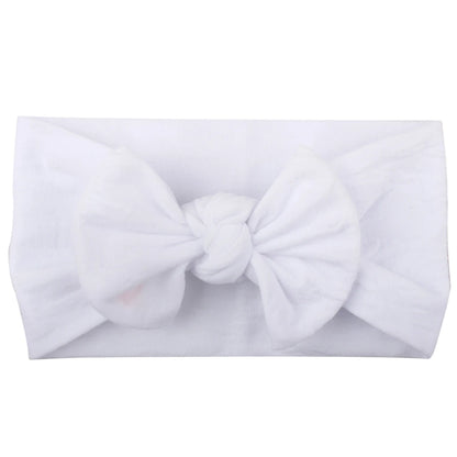 Baby Girl Headband Infant Hair Accessories Bows Newborn Headwear Elastic Gift Toddler Bandage Ribbon Soft Bowknot Photography