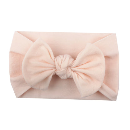 Baby Girl Headband Infant Hair Accessories Bows Newborn Headwear Elastic Gift Toddler Bandage Ribbon Soft Bowknot Photography