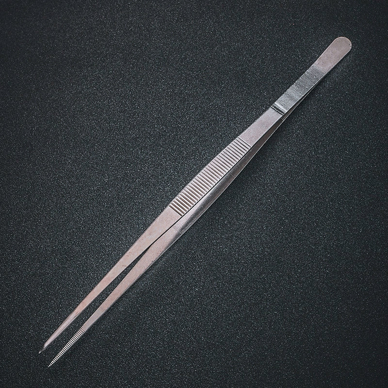 Stainless Steel Decorations Long Purse Cocktail Long Tweezers Cocktail Tool Holder Cleaning Tool Holder Clip