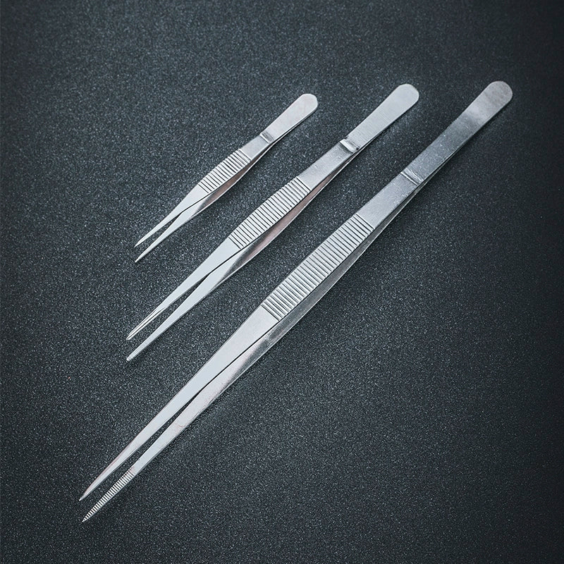 Stainless Steel Decorations Long Purse Cocktail Long Tweezers Cocktail Tool Holder Cleaning Tool Holder Clip