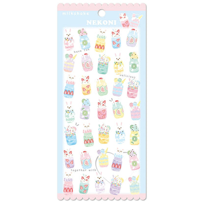 Ice Cream Cake Dessert Fondant Sandwich Cute Fresh Food Notebook Account Material Decoration Stickers