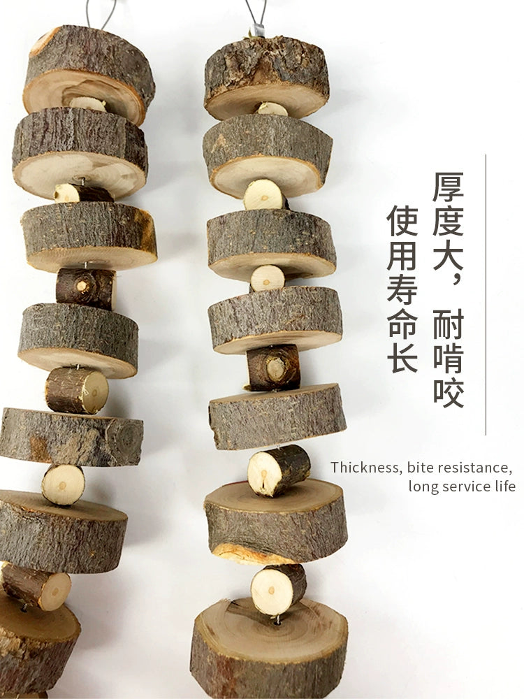 Pet Applewood Molar String Rabbit Totoro Molar Rod Molar Supplies Guinea Pig Relieving Stuffy Apple Branch Bite String