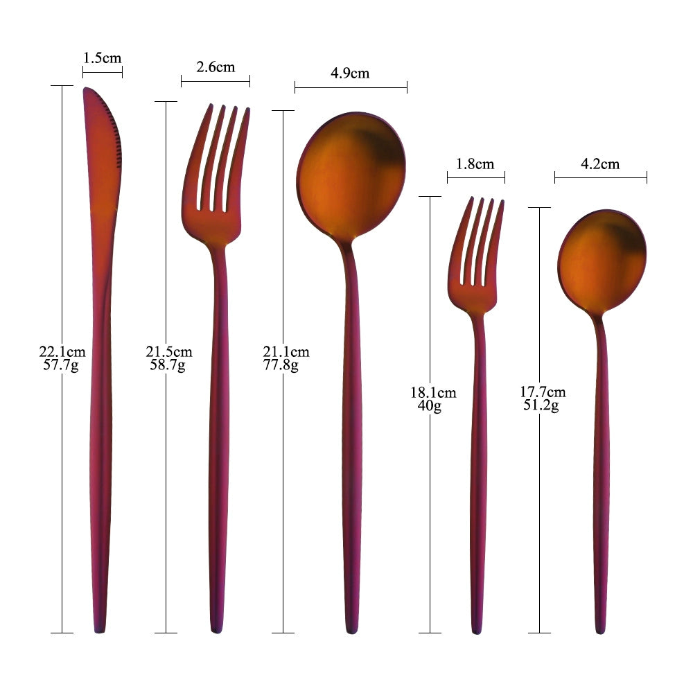 Buyers' Star Portugal Steak Knife Five-Piece Set Western Food