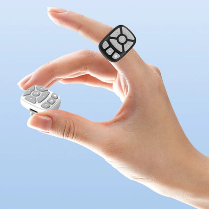 Blutooth Remote Control Scrolling Ring E-book Page Turner for Tiktok Mobile Video Remote Control Selfie Stick Camera Controller