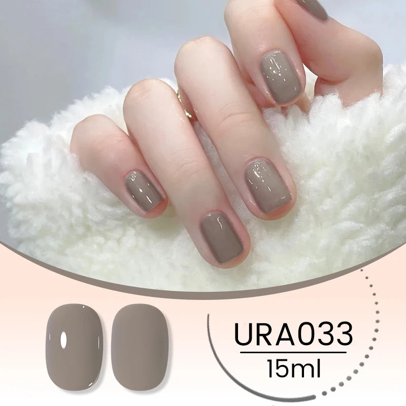 UR SUGAR 15ml Winter Brown Bright Color Gel Gel Varnishes All For Nails Soak Off UV LED Semi Permanent Nail Art Long Lasting Gel