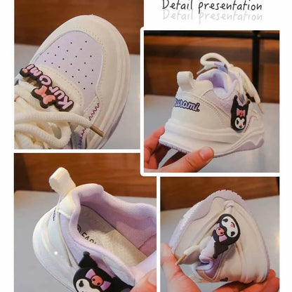 Children's Cute Melody Casual Board Shoes Girl's Cartoon Sneakers