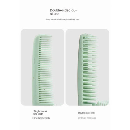 1pcs Portable Folding Comb Hair Brush Anti-static Travel Hair Brush Wheat Straw Folding Hairdressing Styling Beauty Tool